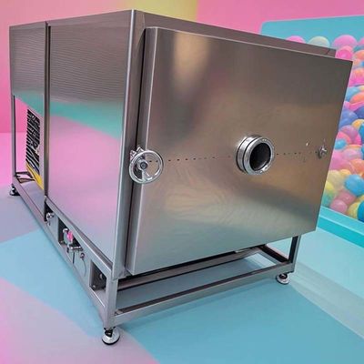 Máquina de secagem por congelamento comercial de doces Secagem por congelamento em grande escala para confecções