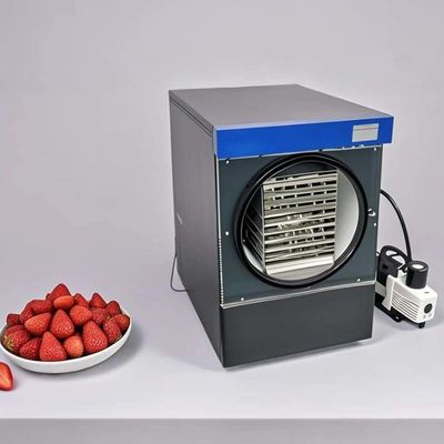 6 kg 10 kg Capacidade Máquina de secagem por congelamento acessível para frutas e vegetais doces