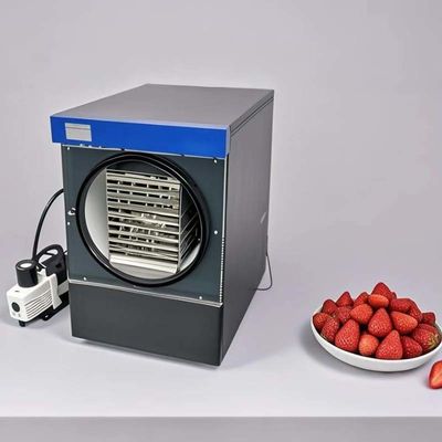 Máquina de secagem por congelamento para frutas vegetais carne leite liofilizado uso doméstico