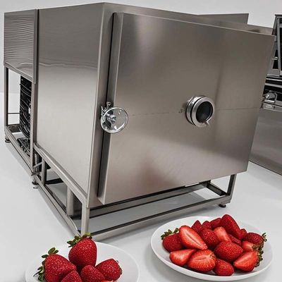Máquina de liofilização de frutas Alimentos industriais aspirador secador congelador morango Banana