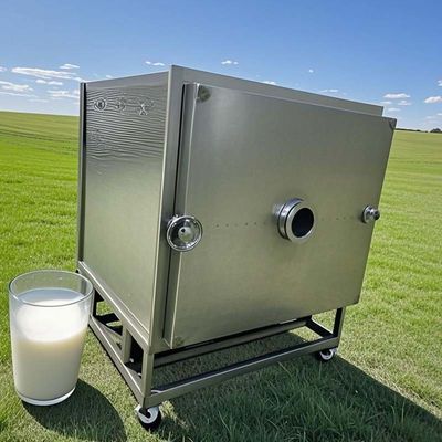 Máquina de liofilização industrial de 50 kg a 100 kg eficiente em termos energéticos