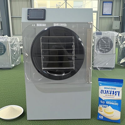Máquina de secagem por congelamento de doces equipada com sistema de refrigeração