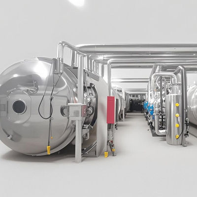 Equipamento de liofilização comercial de 1 tonelada Sistema de liofilização em larga escala