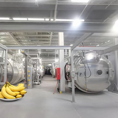 500 kg Secador de congelação de aço inoxidável Unidade de liofilização industrial Certificado CE