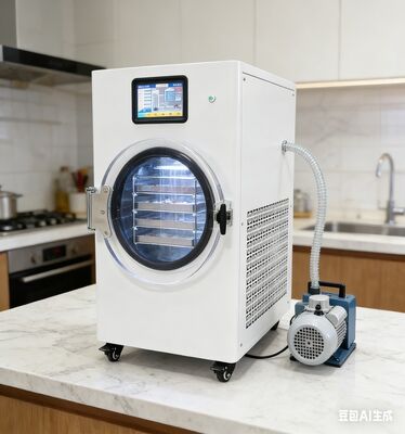 Essencial para a Cozinha Inteligente! O Liofilizador de Bancada Cria Alimentos para Camping de Longa Duração e Snacks Crocantes