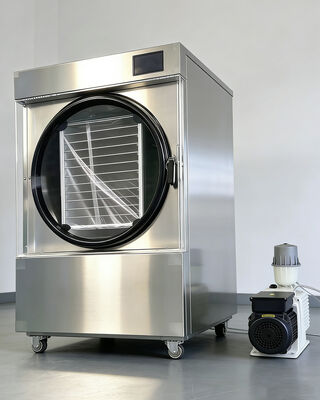 Secador industrial de congelamento para açúcares, sucos de frutas, leite, alimentos liofilizados