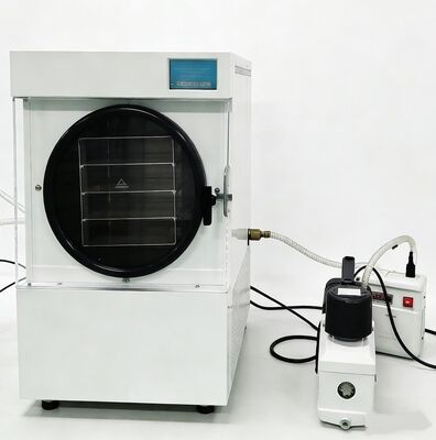 Da colheita à prateleira: Secador caseiro para congelamento com câmara limpa Observe o processo, garanta a textura perfeita para cada lote