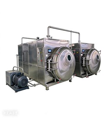 Liofilizador pesado de 180 kg para uso industrial com construção de aço inoxidável e controle de temperatura preciso para uma qualidade consistente