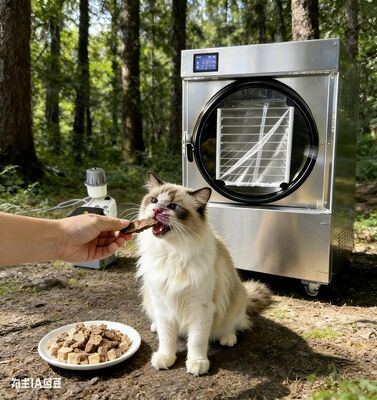Economize dinheiro e preserve o sabor! Máquina de secagem por congelamento em casa com bandejas de aço inoxidável e bomba silenciosa