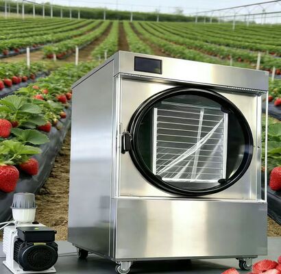 Secador de congelação de tamanho familiar 4 bandejas, preserva nutrientes e cria armazenamento de alimentos a longo prazo