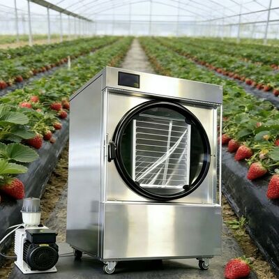 Secador de Congelamento Doméstico Automático para Frutas, Refeições e Petiscos com Facilidade de Configurar e Esquecer