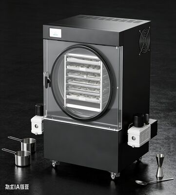 Secador de congelamento doméstico rápido e confiável Ideal para secar a vácuo carne, vegetais e ervas