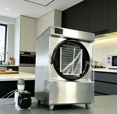 Configure e esqueça a secagem por congelamento. Secador automático para congelamento em casa com sensores inteligentes, 4 bandejas e interior fácil de limpar