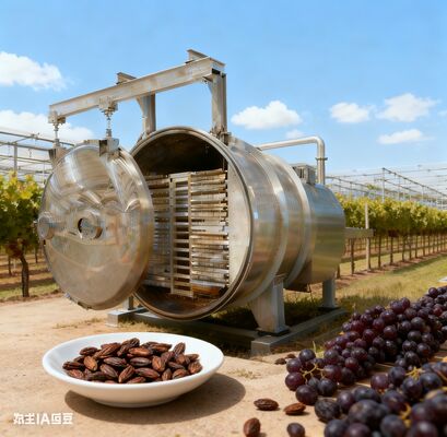 Reduza Custos de Mão de Obra, Aumente a Produção! | Máquina de Liofilização de Alimentos em Larga Escala Apresenta Ciclos Automatizados, Tempos de Secagem Rápidos, Baixa Manutenção e Design Industrial Robusto