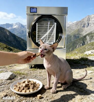 Colheita em casa: Tenha um pequeno liofilizador que armazene 97% de nutrição e sabor para 25 anos de refeições saudáveis e deliciosas.