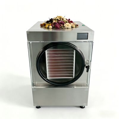 3600W pequeno secador de congelamento utilizando dois estágios de bomba de vácuo Baosi projetado para secagem por congelamento de amostras biológicas e químicas