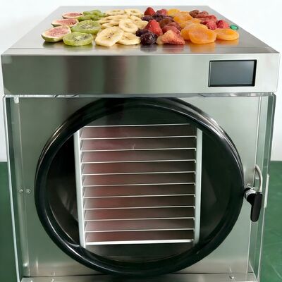 Ciclo de Liofilização de 24 a 30 Horas Liofilizador Doméstico com Faixa de Temperatura de menos 50 a mais 90 Graus Celsius e Nível de Ruído abaixo de 50 Decibéis