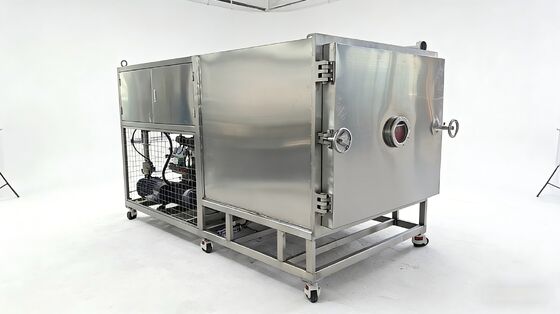 BITZER ou Leybold Unit Refrigeration Freeze Dryer Machine Providing Vacuum Level Below 13Pa para operações de liofilização