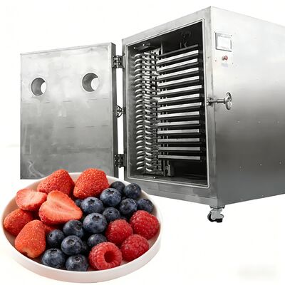 Sistema de controlo PLC Secador por congelamento industrial Com tempo de secagem de 20 a 24 horas Projetado para secagem alimentar Farmacêutica e química