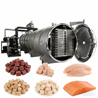 Potência nominal 200KW Máquina de liofilização a vácuo com tecnologia avançada de vácuo que garante produtos liofilizados em cada lote