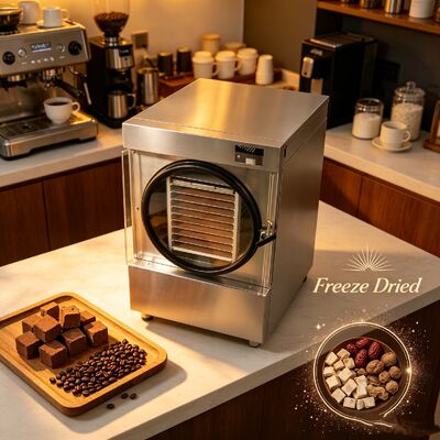 3600W secador de congelamento doméstico de capacidade média ideal para a conservação de frutas vegetais ervas e refeições em cozinhas residenciais