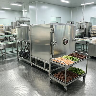 Secador de gelo vegetal material da bandeja de aço inoxidável 304 com tamanho da bandeja 1280 600 30mm e 13 camadas opções personalizáveis