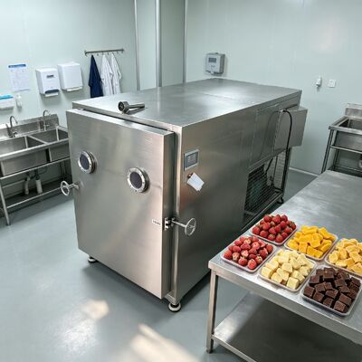 Tamanho do tabuleiro 1280 600 30mm Secador congelado de vegetais escolha perfeita para a secagem de vegetais consumo de energia 10KwH sistema de energia