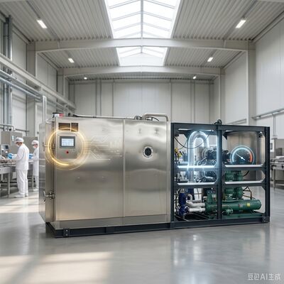 Máquina de Selagem de Frascos Hidráulica Liofilizador Secador a Vácuo Industrial